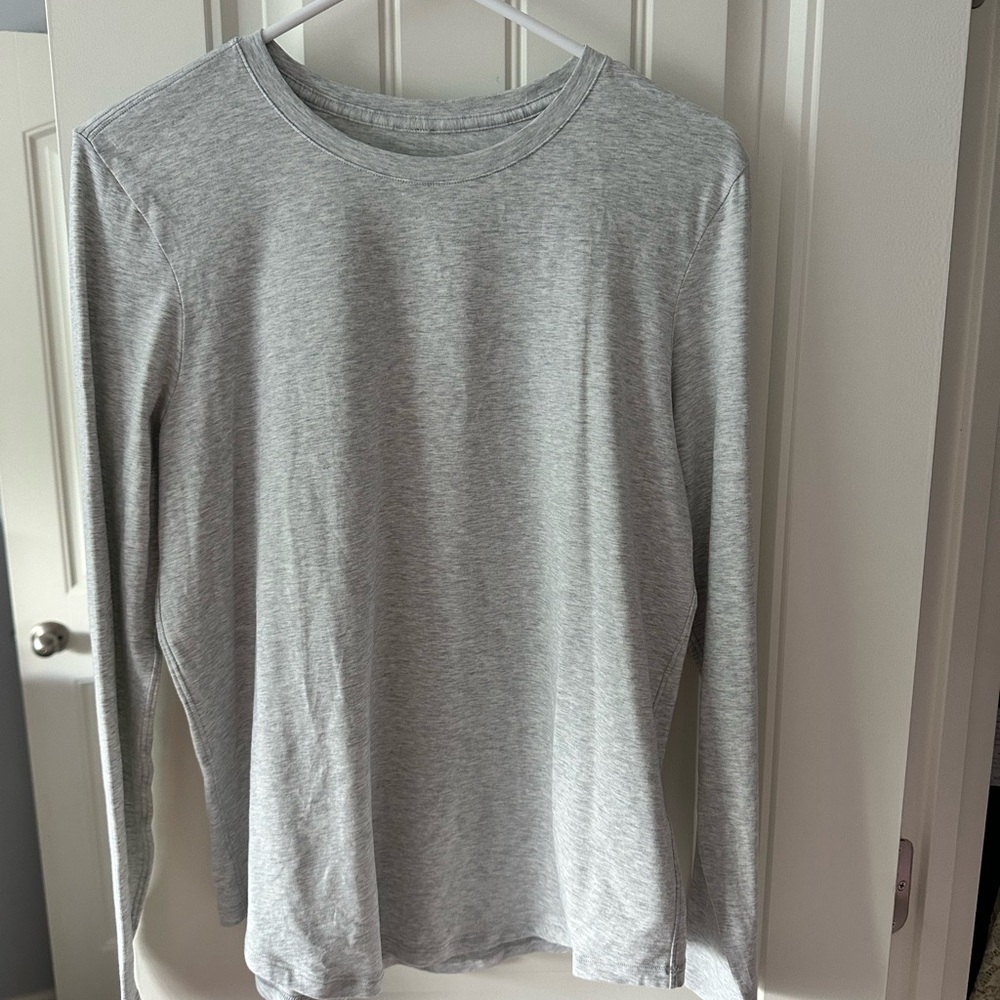 Gray Long Sleeve Shirt